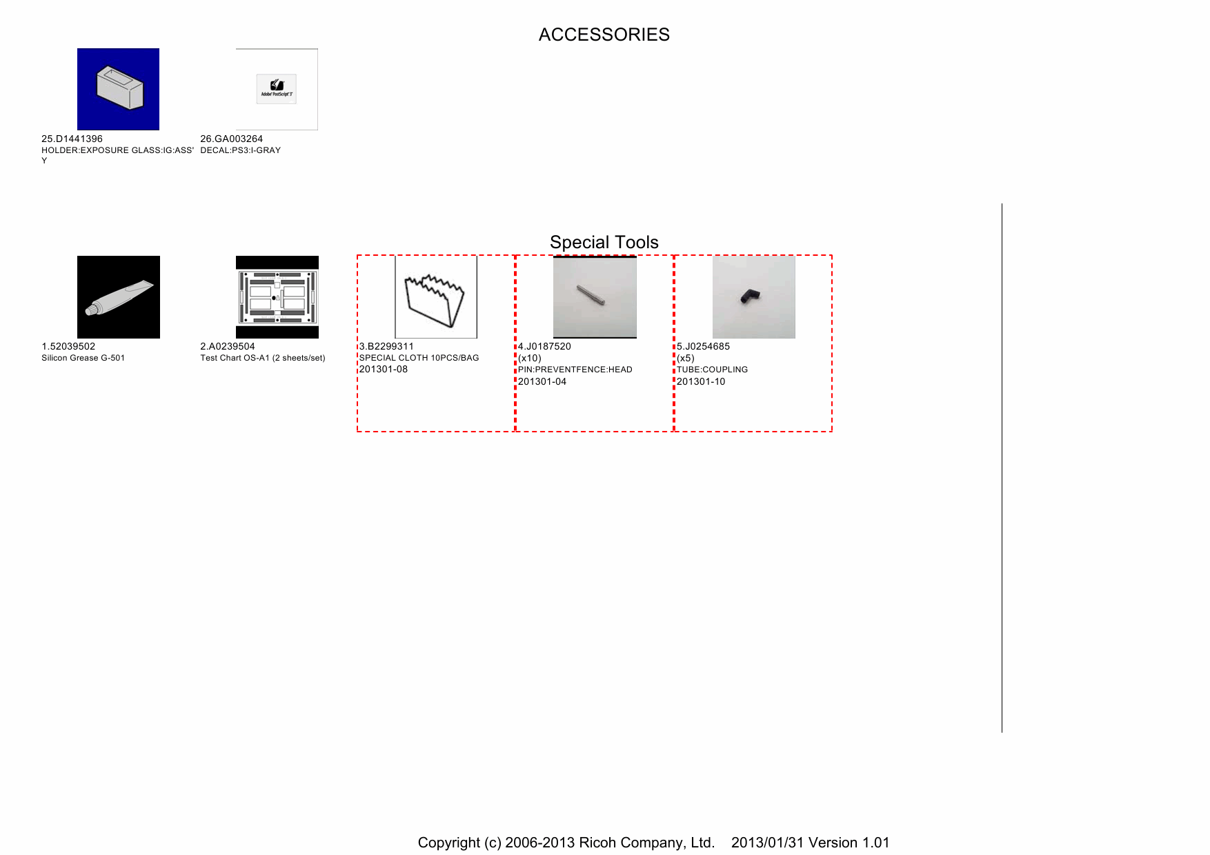 RICOH Aficio MP-CW2200SP D124 Parts Catalog-5
